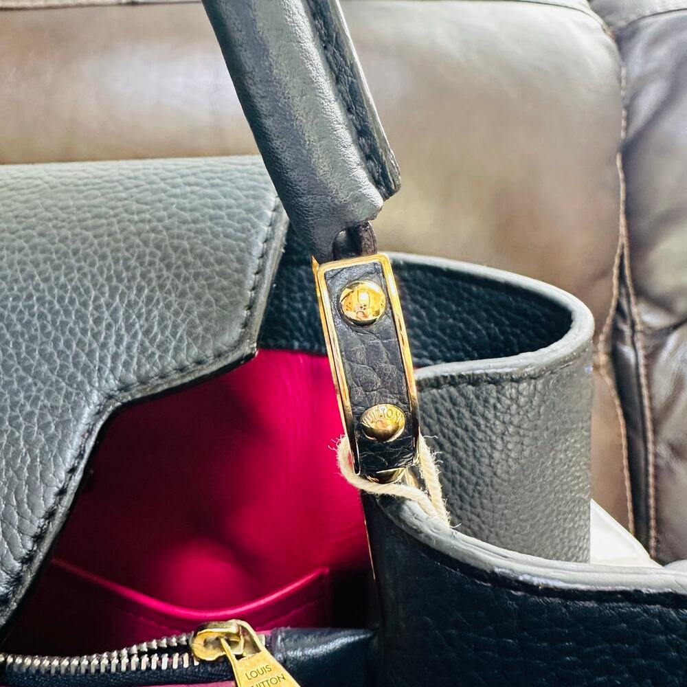 Louis Vuitton Capucines MM Noir - Picture 14 of 15